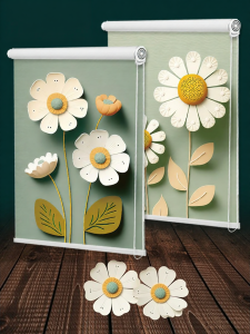 CHIYIJIA | Light-blocking Rollup Curtain Easy Installation No Drilling