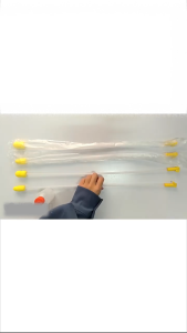 100 sets of disposable foam-type insemination tubes for pigs pig artificial insemination tubes