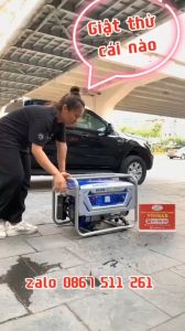 Thanh lý máy phát điện chạy xăng Hyundai cao cấp mẫu mới 2024