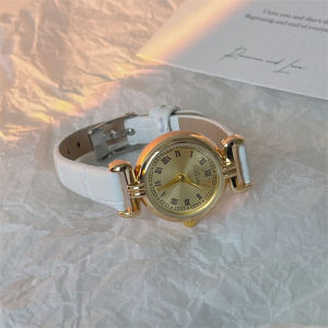 นาฬิกาข้อมือผู้หญิง 2024 นาฬิกาสไตล์เรโทรหรูหรา ขนาดเล็ก ดีไซน์เรียบง่าย หรูหรา นาฬิกาข้อมือผู้หญิง GoGoey นาฬิกาข้อมือผู้หญิงสไตล์เรโทรหรูหรา