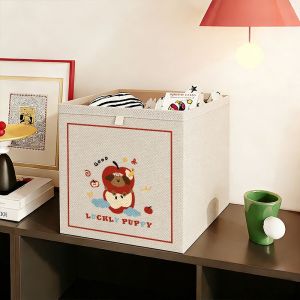 YINSHANG | Dopamine Style Apple Color Grid Drawer Type Toy Storage