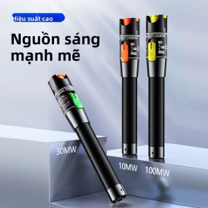 Máy Kiểm Tra Cáp Quang SAIVXIAN Bộ Định Vị Lỗi Trực Quan FC/SC/ST Tương Thích 100MW/80MW/60MW...