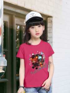 Printing DTF / Kaos Anak Usia 1 - 12 Tahun DTF Boneka Bear DTF Printing Digital