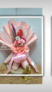 Princess Mini Bouquet with Real Dried Flowers – Elegant Gift & Decor  Perfect for Any Occasion