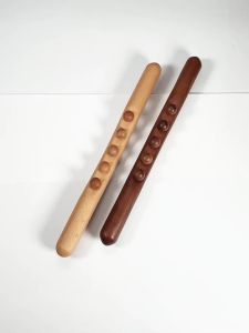 Cây Cán Bột Gỗ Beech Đa Năng Dụng Cụ Massage Kim Châm Lưng Que Cạo Gân Trị Liệu Điểm Huyệt Liệu Pháp Thư Giãn Gua Sha Chăm Sóc Cơ Thể