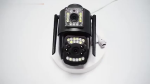 V380 กล้องวงจรปิด หน้าจอคู่ V86 Color Full HD 4ล้านพิกเซล Bidirectional Call Night Vision กันน้ํา AI โมบายแทรคเกอร์ Dual ip cctv camera กล้องสองเลนส์ WiFi 4G หน้าจอคู่ กันน้ํา เสียงสองทาง กล้องวงจรปิดไร้สาย