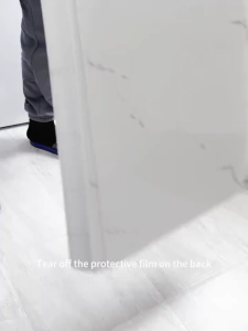 10pcs 30x60cm Marble Wallpaper For Kitchen Backsplash Countertop Decoration Sticker Bathroom Walls