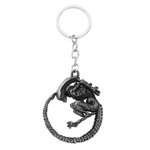 Bandai | Movie Alien V Predator Covenant Keychains Alien Xenomorph Queen Prometheus Keyring Keyrings