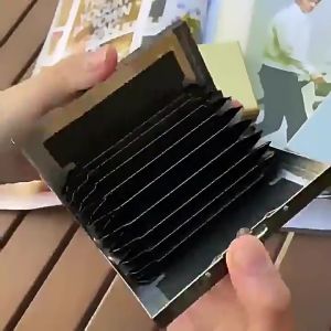 6/10 Cards Anti-Scan RFID Large capacity Aluminum Metal Credit Card Holder Slim Blocking Wallet Case Business Card Protection Holder
