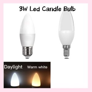 3W Led Candle Bulb E27 E14 Led Light Bulb Ceiling Light Bulb
