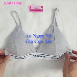 Áo bra nữ vải cotton thể thao hình tam giác kiểu Pháp hai dây không gọng (MS 04112) Anna Shop