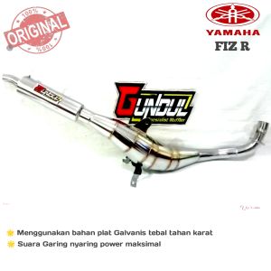 knalpot kolong fiz r force zigma Alfa tornado model BM power crome suara garing