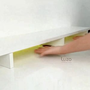 Kệ Gỗ Để Màn Hình Máy Tính Size Lớn Decor Bàn Làm Việc Gọn Đẹp - Luzo Home