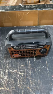 FP-727-S Portable Bluetooth Speaker/USB radio with Torch Light and Solar Panel