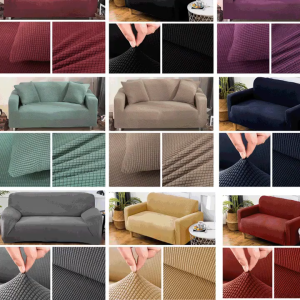 👍READY STOCK👍 1/2/3/4 Seater Sofa Covers Universal Waterproof L-shaped Couch Cover Thicken Slipcovers Elastic Furniture Protector