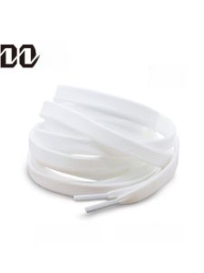 Suitable for Adiadidas Clover Shell Head White Shoes Warrior Sneaker Mens and Womens Pure Cotton White Shoelaces