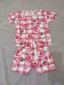 Setelan pendek pendek anak perempuan