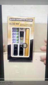 YAJUE YJ036 PIPA DOUBLE FILTER DUAL SARINGAN ASAP ISI ULANG KHUSUS UKURAN 8MM Warna Random