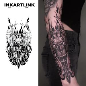 สติกเกอร์รอยสักชั่วคราวรูปหัวนกอินทรีรอยสักมหัศจรรย์กันน้ำรอยสักปลอมนานถึง15วันรอยสักกึ่งถาวร