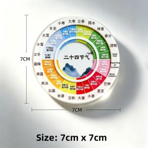 24 Solar Terms Acrylic Cultural Creative Home Decor