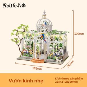 JINWUCHUANGYI | Bộ Kit Nhà Mô Hình Mini DIY