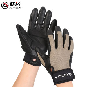 Xinda | Anti-slip Wear-resistant Gloves for Rope Descending Rock Climbing Rescue Training