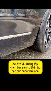 Chắn bùn bánh xe Mazda CX8 2018 - 2025 - Nhựa ABS cao cấp bộ 4 tấm hạn chế bùn đất bắn lên xe