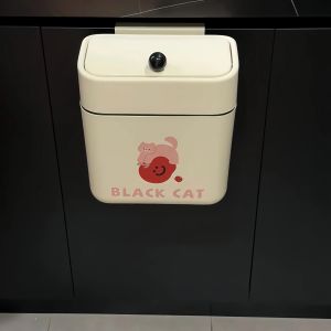 Thùng Rác Nhà Bếp Gắn Tường Dung Tích Lớn 2025 Thùng Đựng Rác Nhà Tắm Thùng Đựng Rác Chất Thải Nhà Bếp Thùng Đựng Rác Hình Chữ Nhật Bằng Nhựa