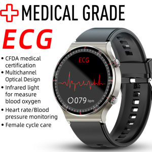 Smart Watch Accurate Measure ECG+PPG Full Touch Screen Sport Fitness Watches Bluetooth For Android ios Smartwatch