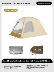NatureHike | Waterproof Cold Weather Wind-Resistant One Room and Hall Tent