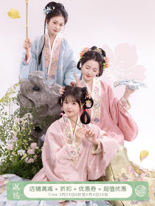 YuanShanQiao Daily Wear Hanfu Set Gold Weave Ming Style Cross Back Horse Face Skirt Womens Spring Summer Fashion Traditional Costume