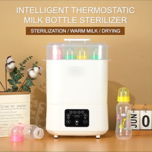 DEG Baby Bottle Sterilizer Double Layer 5 in 1 Dryer Milk Warmer Electric Steam Sterilizer Health Safety
