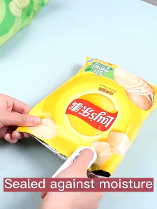 YYDS 2IN1 Portable Heat Sealer Rechargeable Heat Sealing And Can Open Snack Packaging