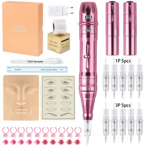 New Wireless PMU Machine Permanent Makeup Kits Tattoo Pen For lip/Eyeliner / Eyebrows Microshading Microblading Tattoo Kits