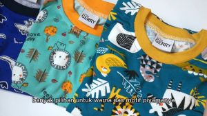 LITTLE GERRY PIYAMA ANAK USIA 1- 6 TAHUN  Setelan Piyama Anak Premium Baju Tidur Kaos Anak Karakter  Printing  Setelan  Baju Tidur Anak Laki laki Setelan Piyama Cewe
