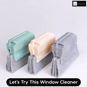 Window Groove Dust Removal Cleaning Brush Door Window Gap Cleaner Cleaning Tool Window Door Track Cleaning Tools Cloth