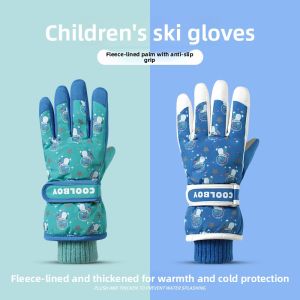 JIFANPAUL | Warm Waterproof Ski Gloves for Children