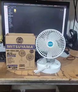 Kipas Lipat Portable Kabel USB MS 5544 USB Portable Kipas Angin Portable - YSSHOP