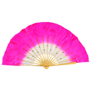 AUK & B.F. Dance Hand Fans: Chinese Style Silk Folding Fans