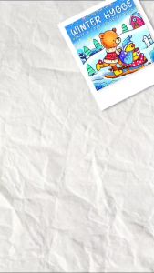 WINTER HYGGE Coloring Book For Adults And Kids Cozy Healing Buku Mewarnai Anak Dewasa Kertas Tebal