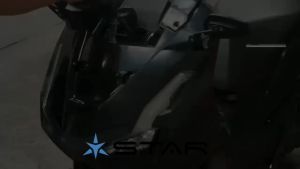 HONDA ADV150 V1/ ADV 160 V2 Full Alloy Front Windshield/Alloy Visor