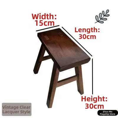 YIXIANCAIKA | Portable No-Assembly Wooden Stool for Home Use Dance Adults