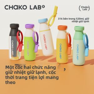 CHAKOLAB | Dual Drinking Portable Insulated Cup