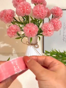 Artificial Flower Base Fake Calyx for Crafts Floral Arrangements and Home Decorations