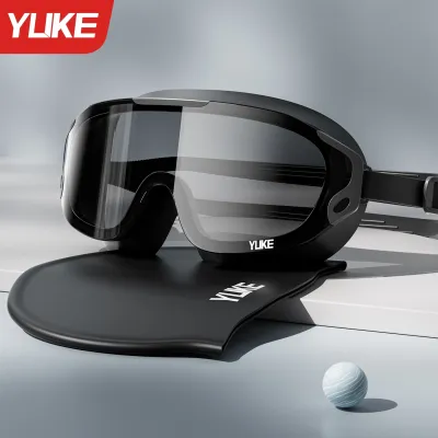 YUKE | แว่นว่ายน้ำกรอบใหญ่กันฝ้าและกันน้ำ HD