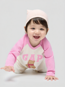 Gap | Cotton Bear Print One-piece Bodysuit