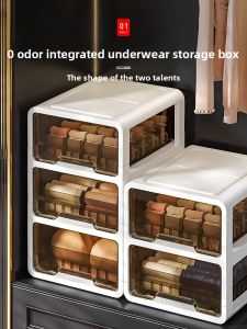 Zhifan | Underwear Socks Drawer Organizer Storage Box