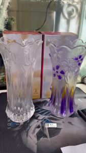 Lọ hoa thủy tinh 💖𝑭𝑹𝑬𝑬𝑺𝑯𝑰𝑷💖 Bình bông thủy tinh cao cấp 20cmbình bông màu