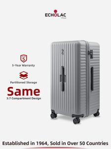 Echolac | High Capacity Square Design PC Travel Luggage