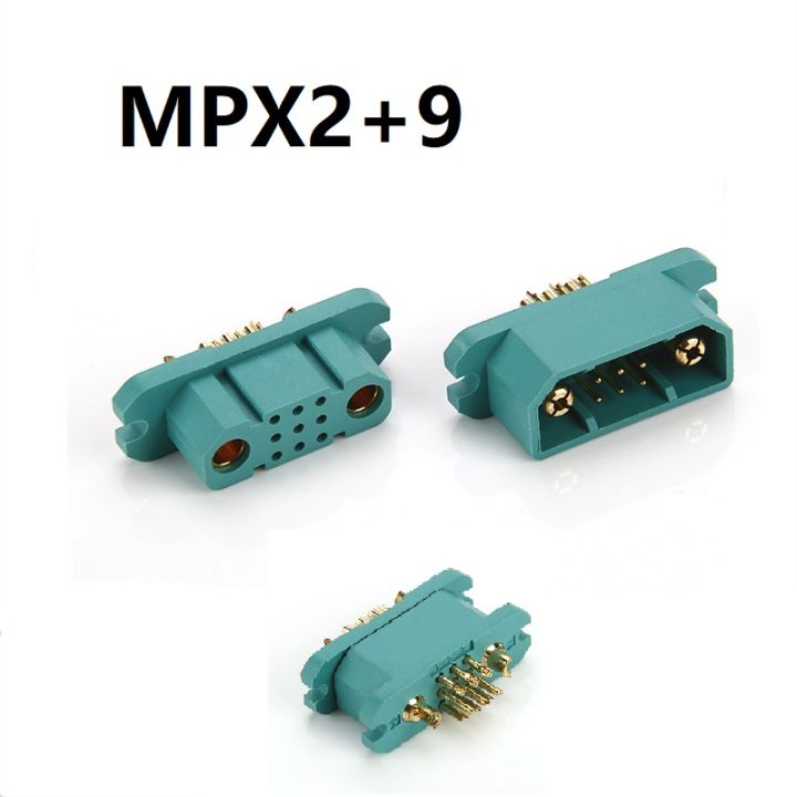 MPX2 + 9 Đầu Nối Mở Rộng Servo Đa Dây JX9 Nam Nữ Cắm Cho RC Máy Bay ...